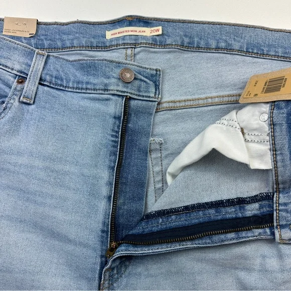 Levi’s High Waisted Mom Jeans Size 20W NWT - Picture 6 of 13